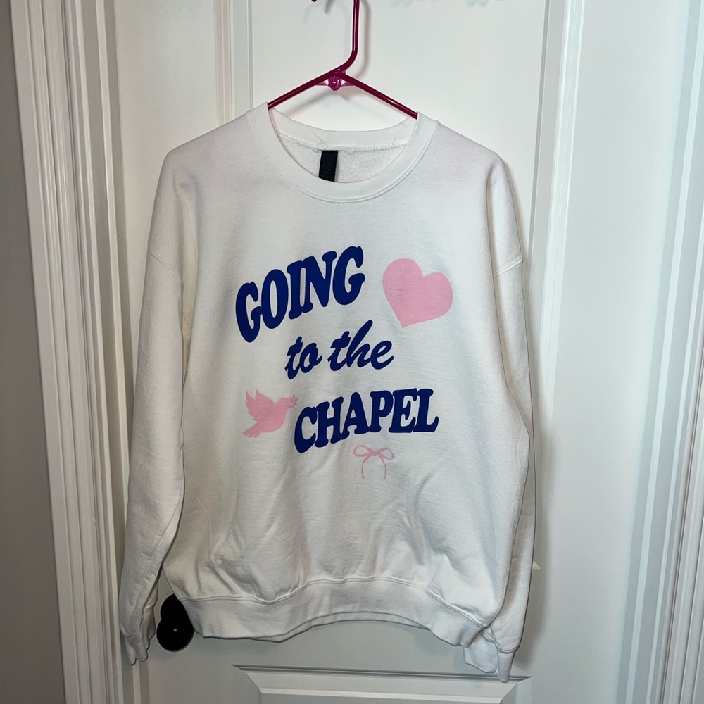 Viral Going to the Chapel sweatshirt and shorts set